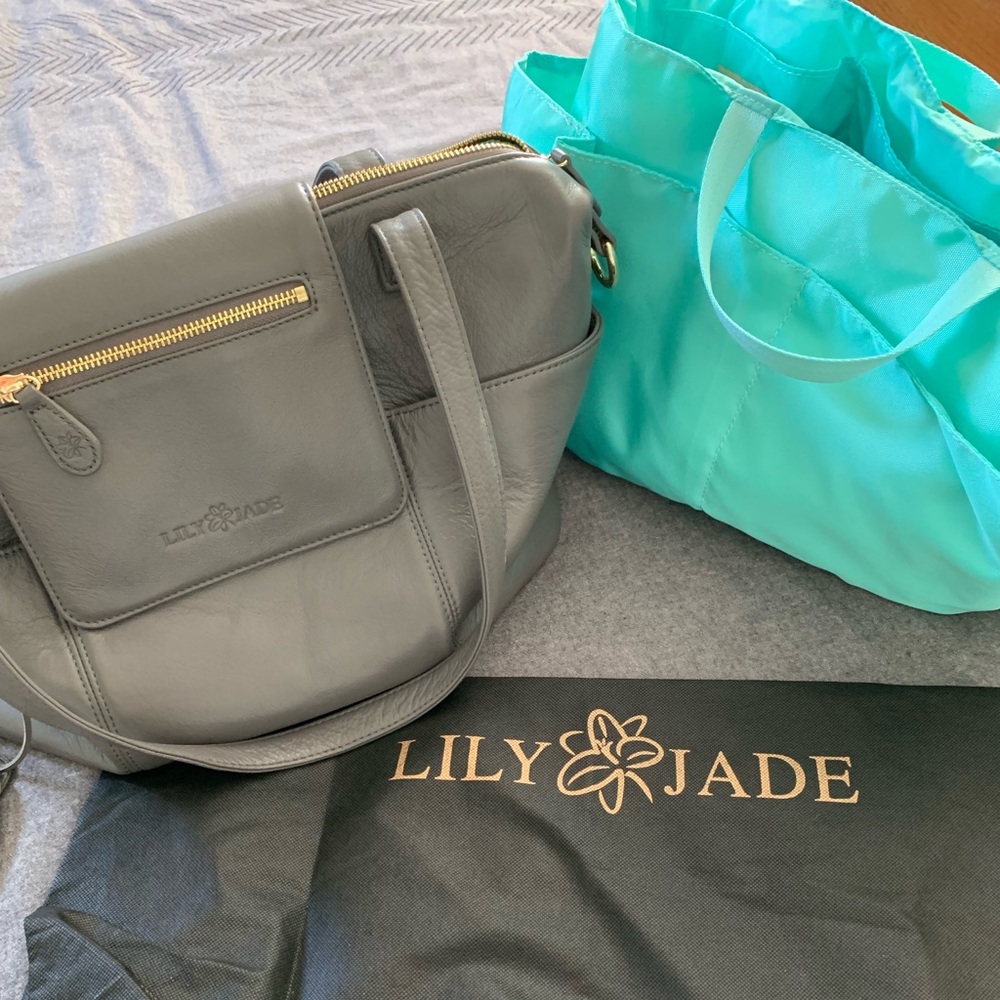 Madeline Lily Jade Diaper Bag
